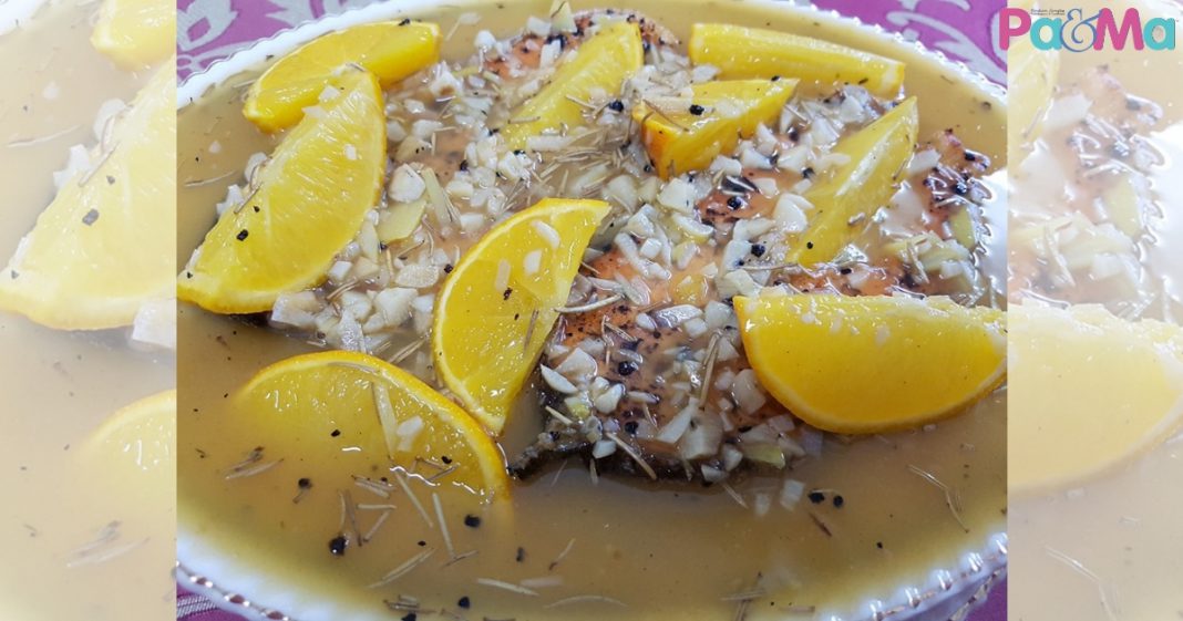 Sedapnya Salmon Orange, Ringkas Tapi Menyelerakan. Tak 